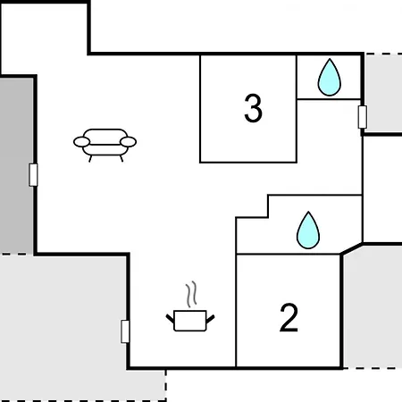 Three-bedroom Holiday In Hørve
